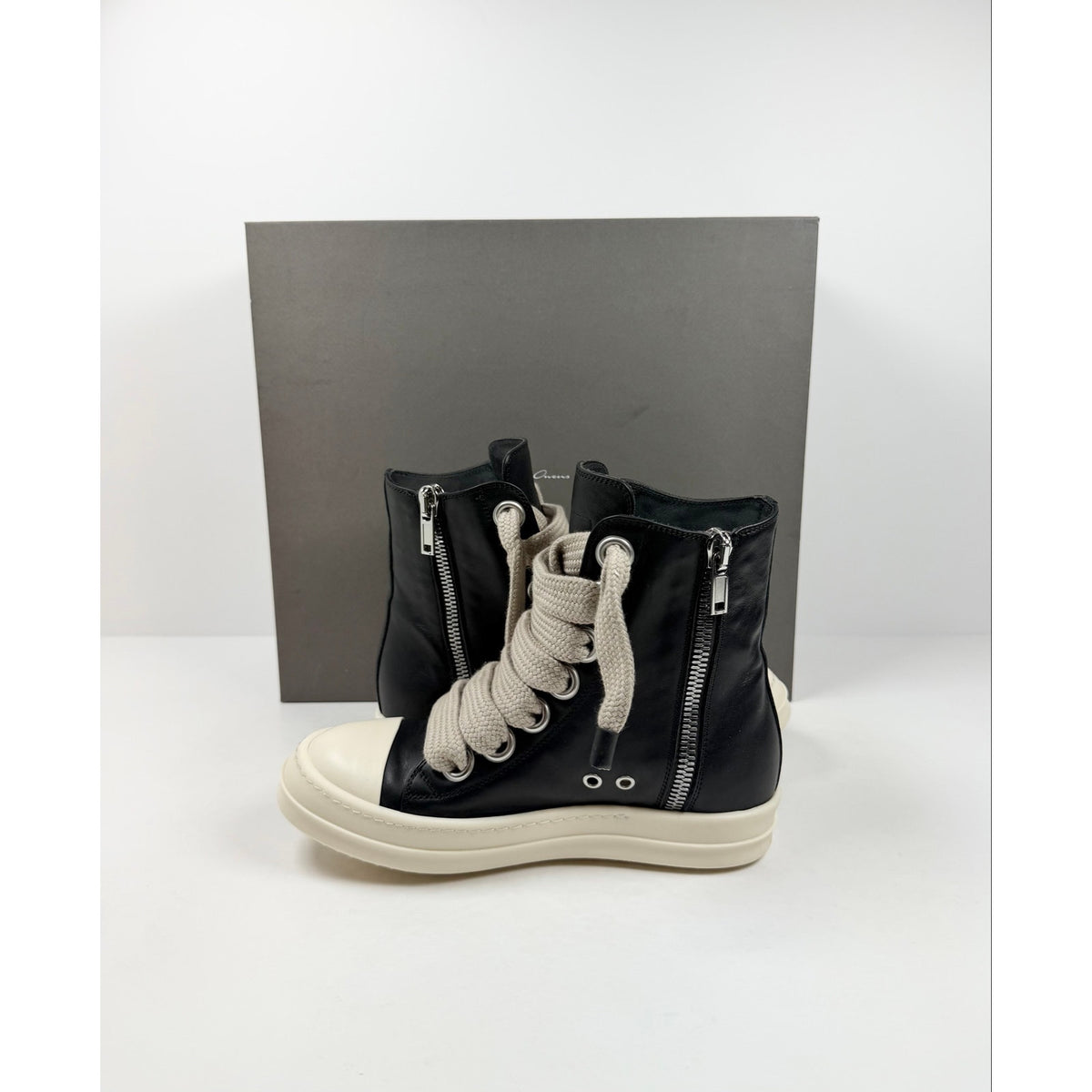 Size 38/8 - Rick Owen’s Jumbo Lace Leather Women’s