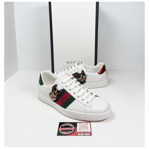 Size 7G/7.5US - Gucci Ace Leather Sneakers NEW