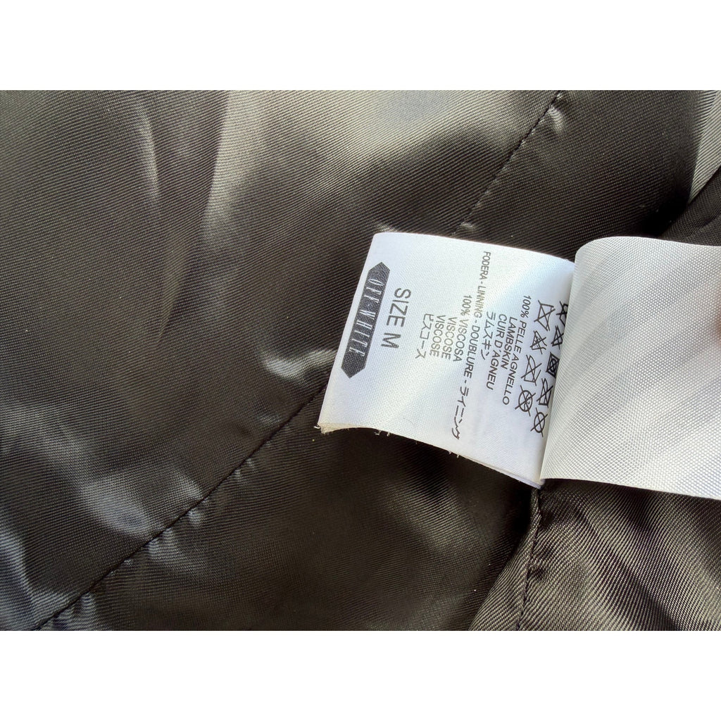 Size S - Off-White Virgil Biker Leather Jacket Women’s
