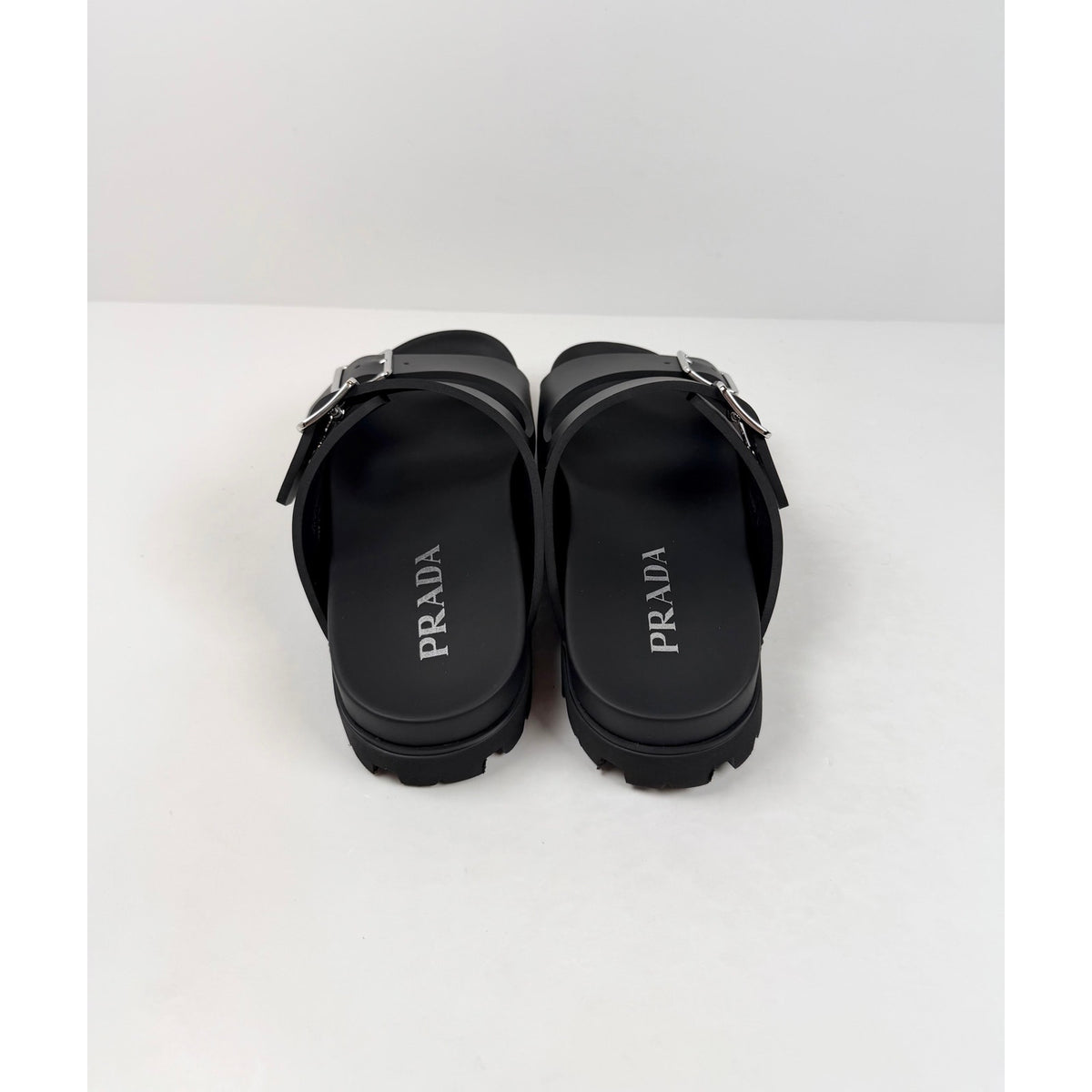 Size 6UK/7US - Prada Rubber Strap Sandals NEW