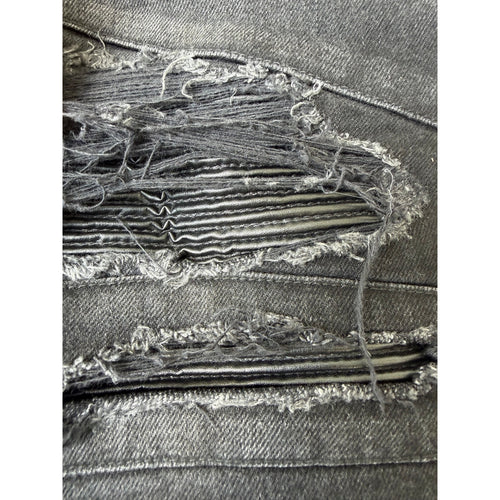 Size 32 - Balmain Biker Denim Distressed Jeans