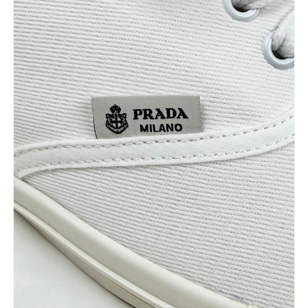Size 7.5UK/8.5US - Prada Drill Canvas Low Top NEW
