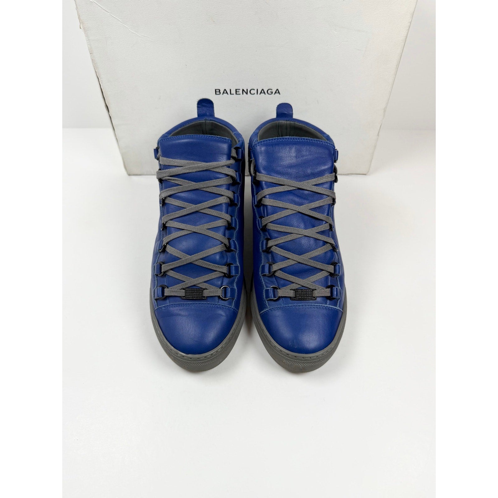 Size 40EU/7US - Balenciaga Arena Blue Leather