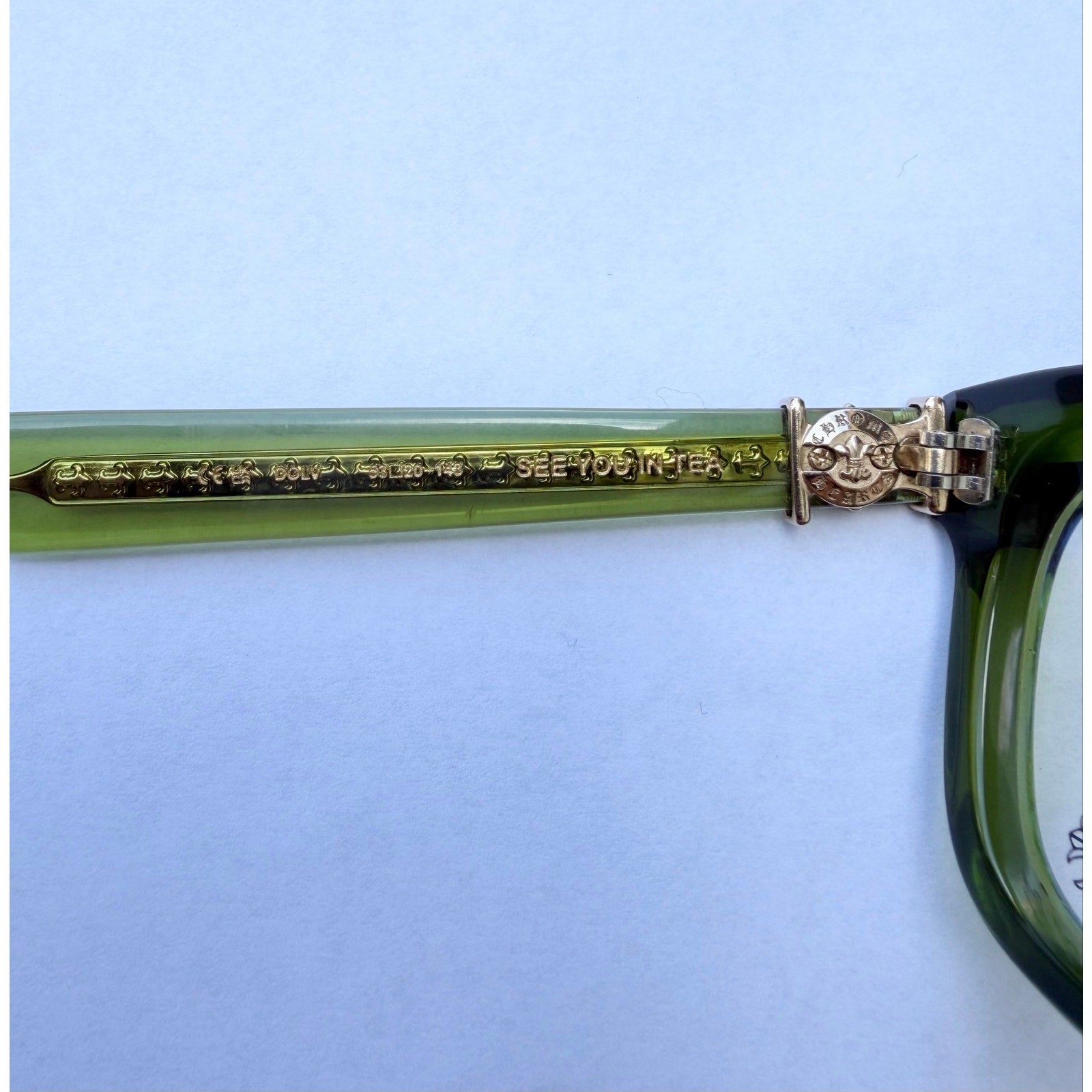 Chrome Hearts Vagillionare “See You In Tea” Glasses