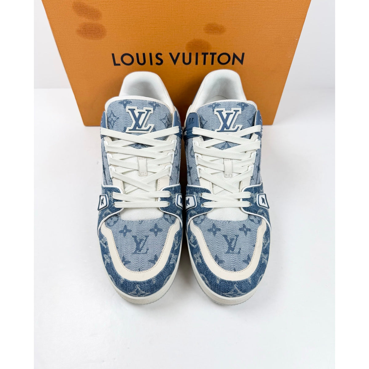 Size 11UK/12US - Louis Vuitton Denim Trainer Tried On!