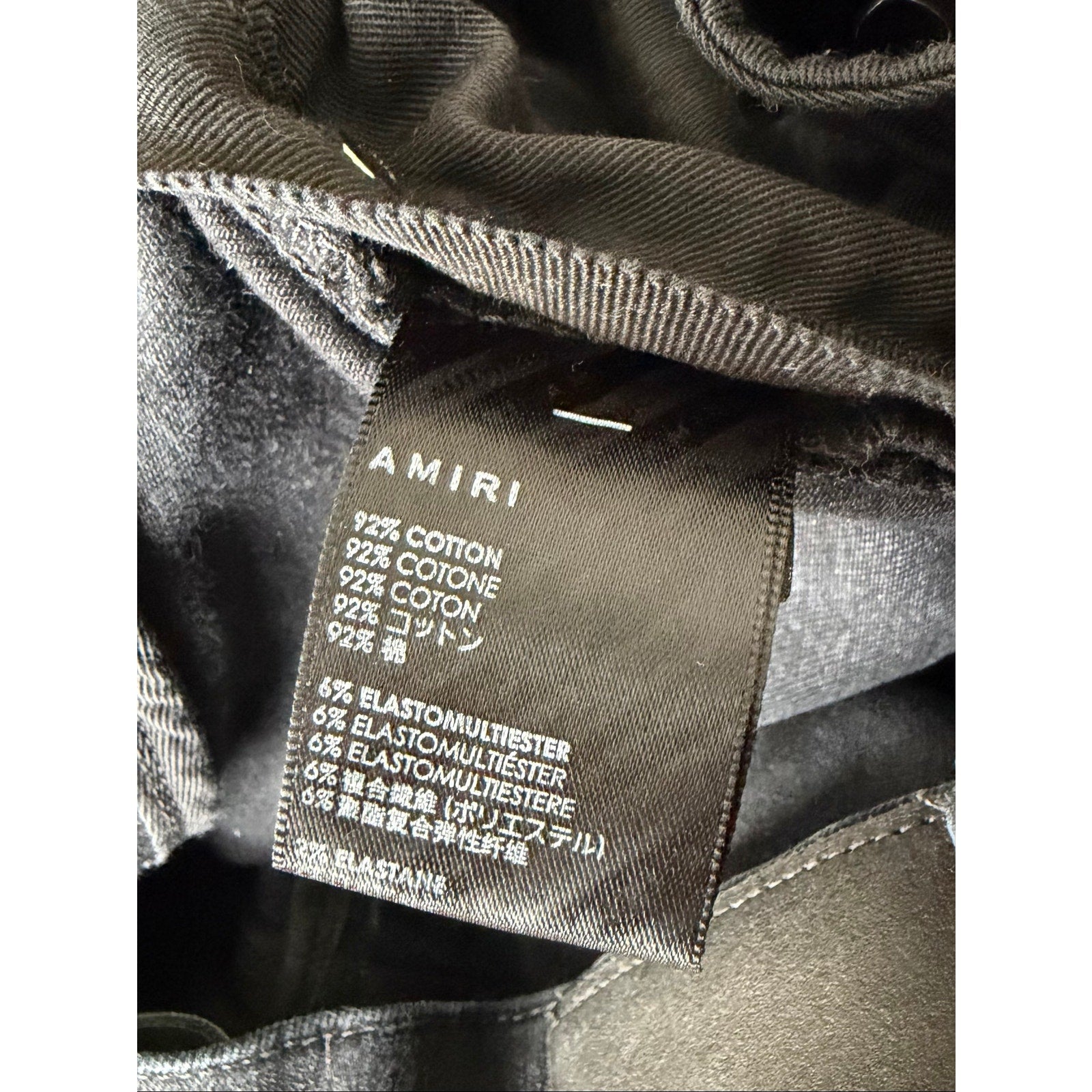 Size 28 - Amiri MX1 Bandana Patch Distressed Jeans