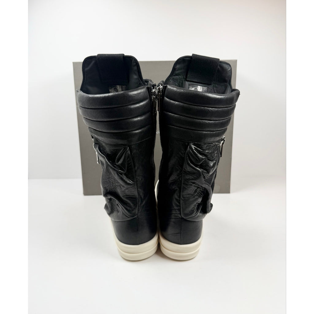 Size 10US - Rick Owens Cargo Geobasket Leather High NEW!