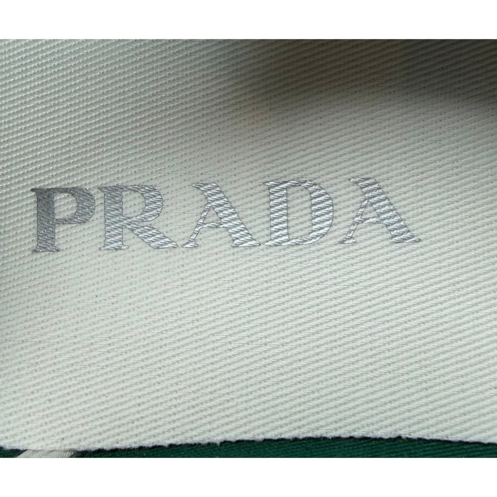 Size 7UK/8US - Prada Drill Fabric Low Top NEW
