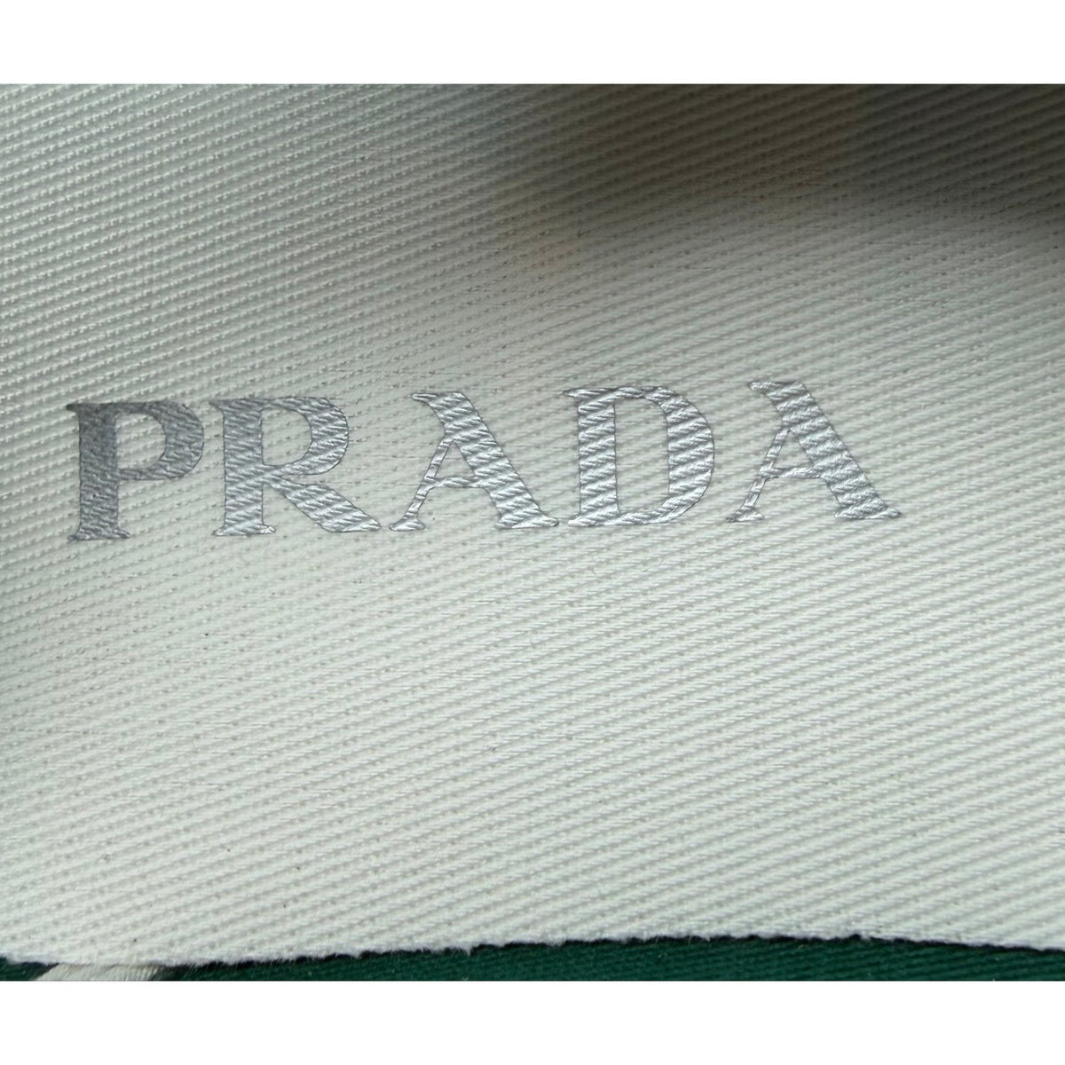Size 7UK/8US - Prada Drill Fabric Low Top NEW