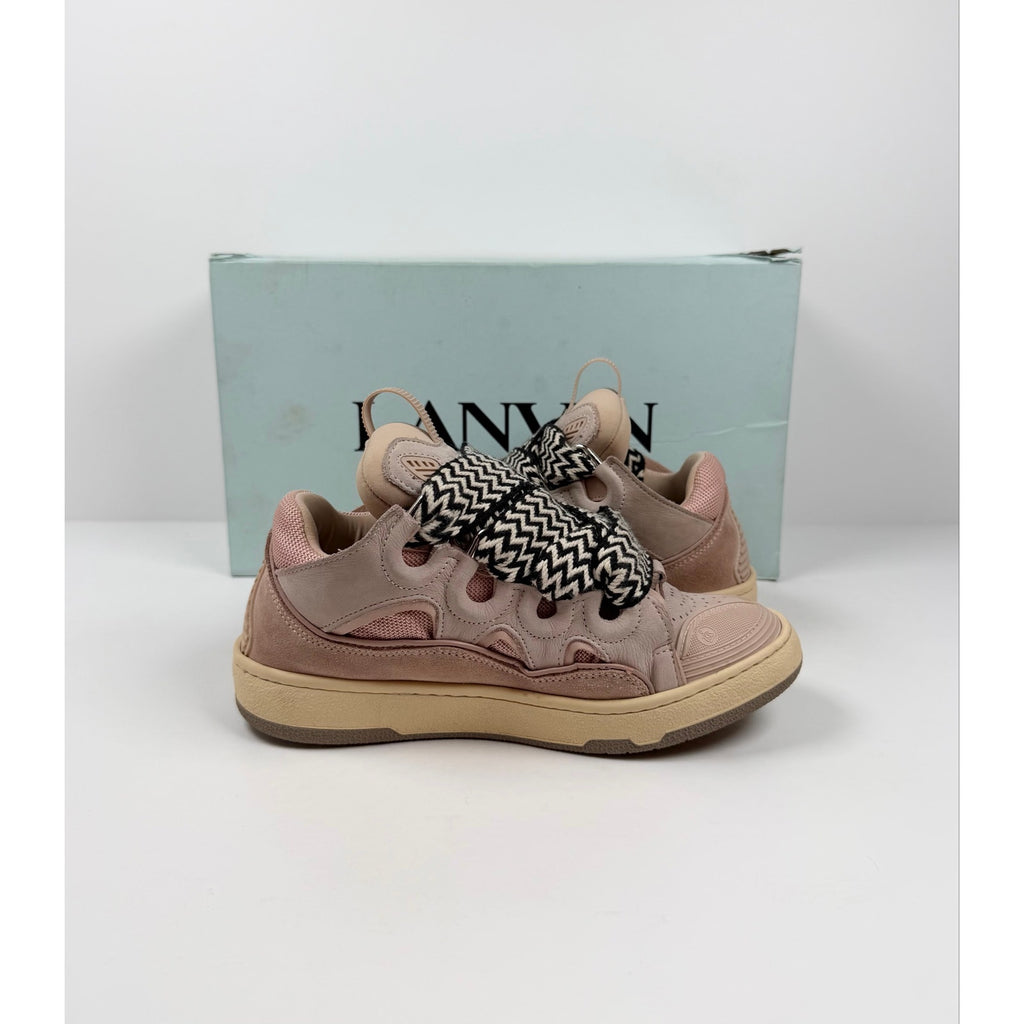 Size 37/7 - Lanvin Curb Pink Sneakers Women