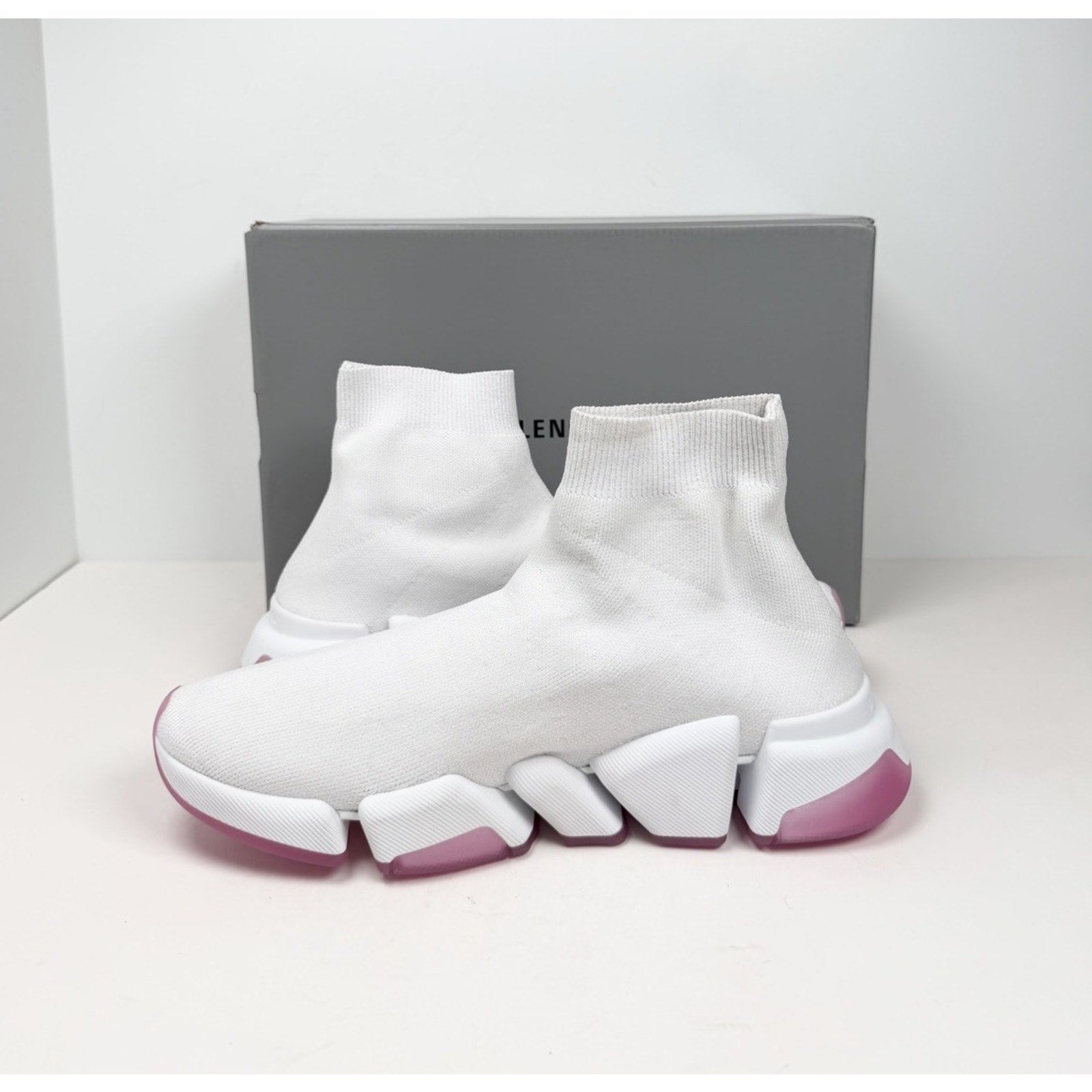 Size 40EU/10W - Balenciaga Pink Speed Womens NEW