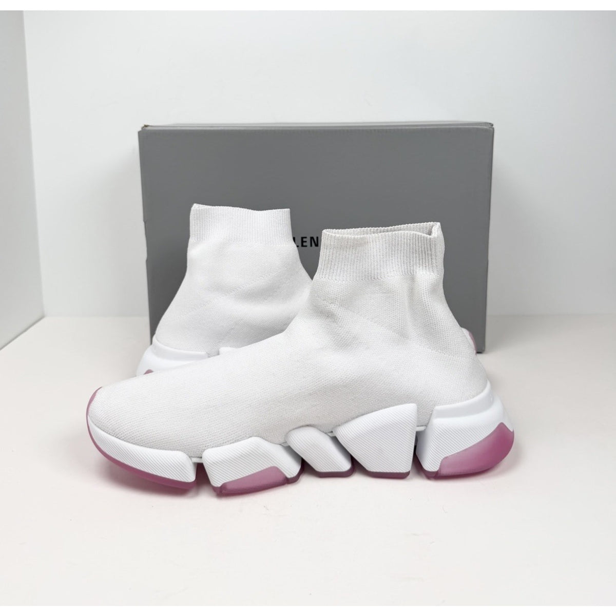 Size 40EU/10W - Balenciaga White/Pink Speed NEW