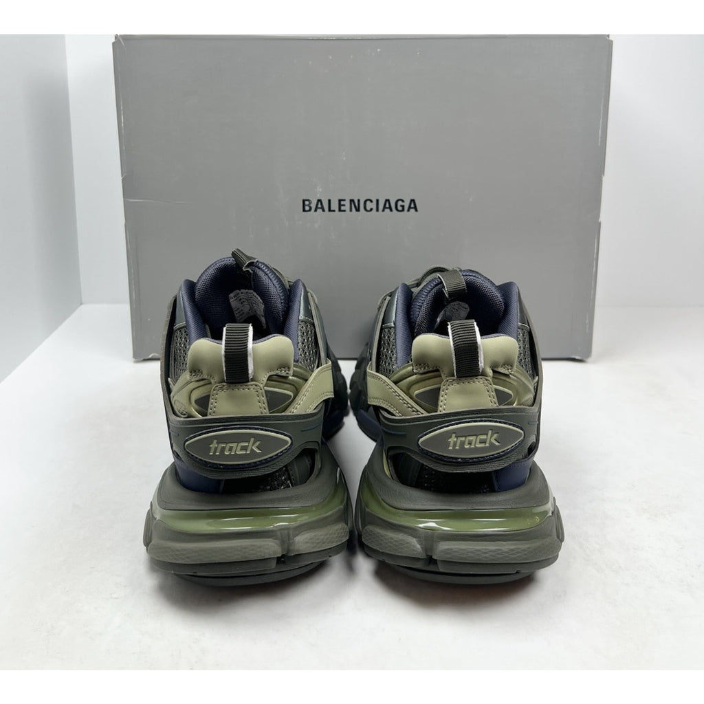 Size 40EU/7US - Balenciaga Track Green/Navy/Yellow NEW
