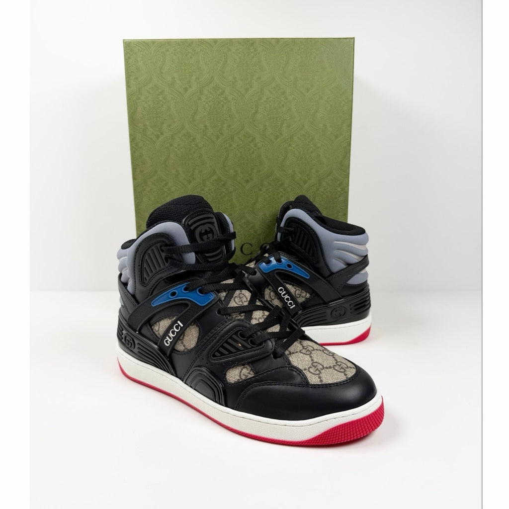 Size 7.5US - Gucci Basket Demetra High Top NEW