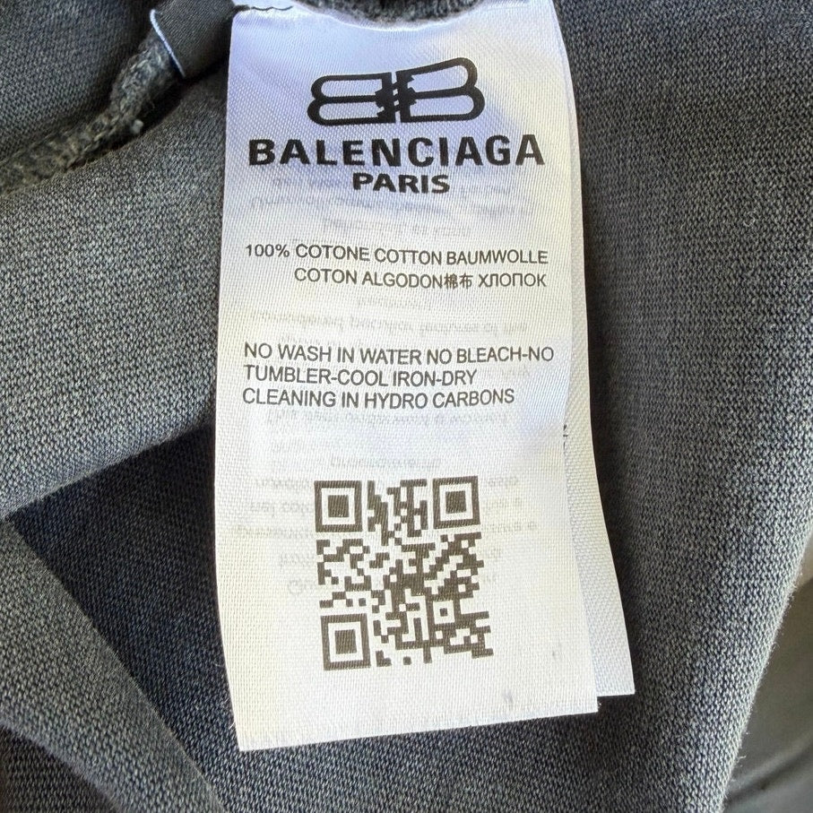 Size 2XL - Balenciaga Paris Eiffel Tower Shirt