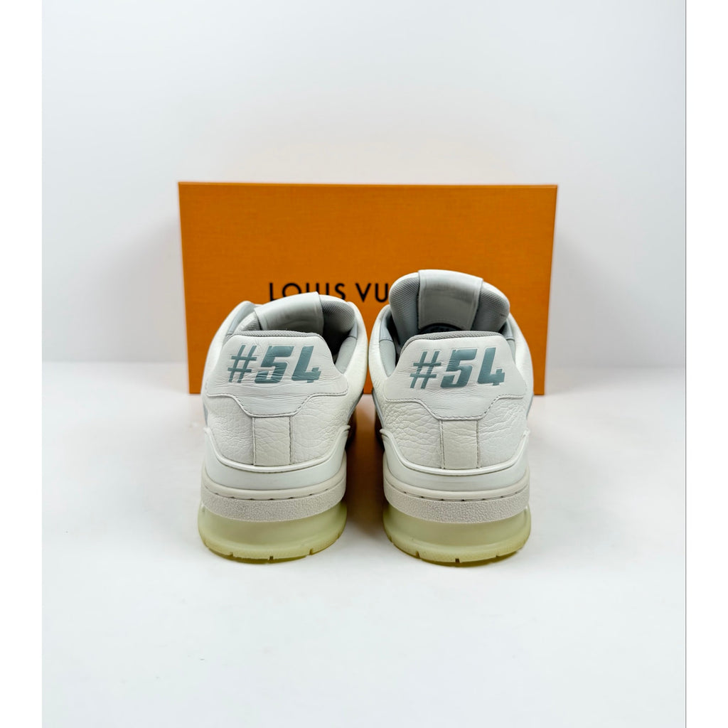 Size 7.5UK/8.5US - Louis Vuitton White Leather Trainers