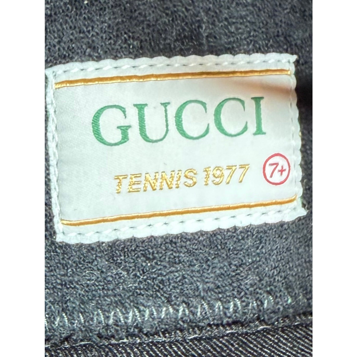 Size 8US - Gucci 1977 Blue Low Top Sneakers NEW
