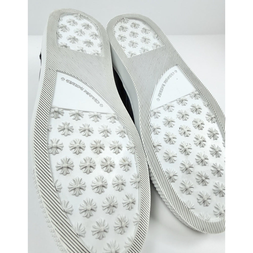 Size 7UK/8US - Chrome Hearts Dagger Leather Slip On
