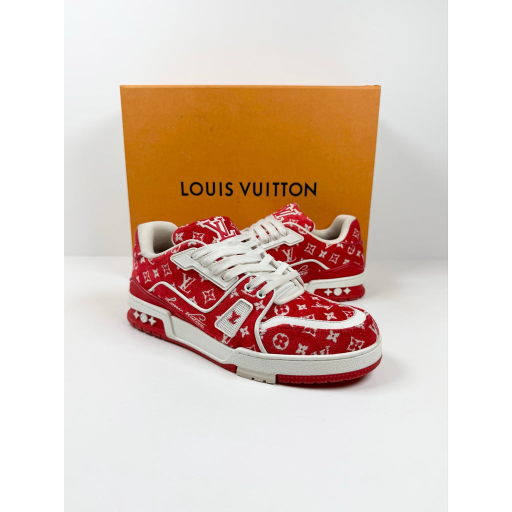 Size 7UK/8US - Louis Vuitton Monogram Textile Trainers