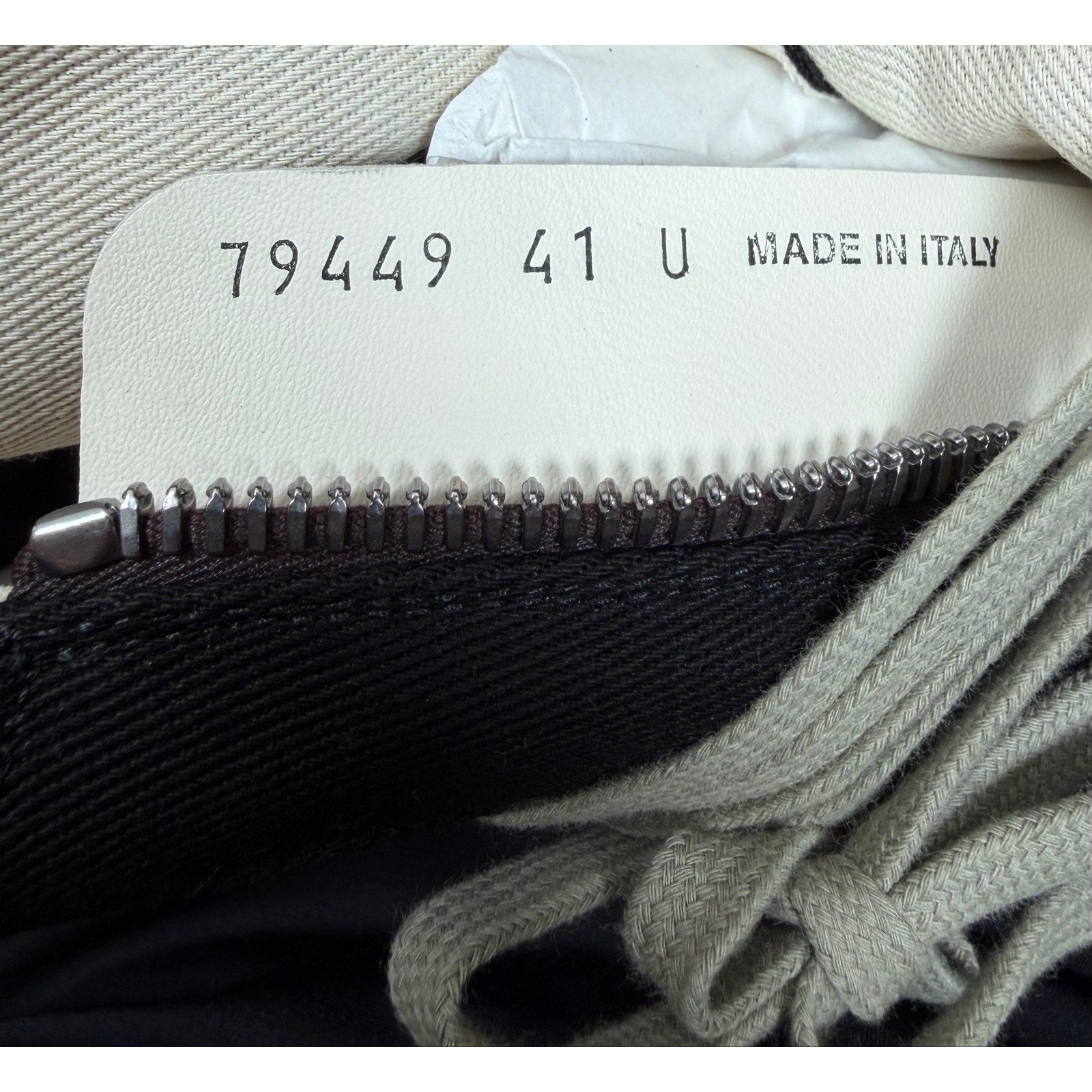 Size 41EU/8US - Rick Owen’s Megalace NEW