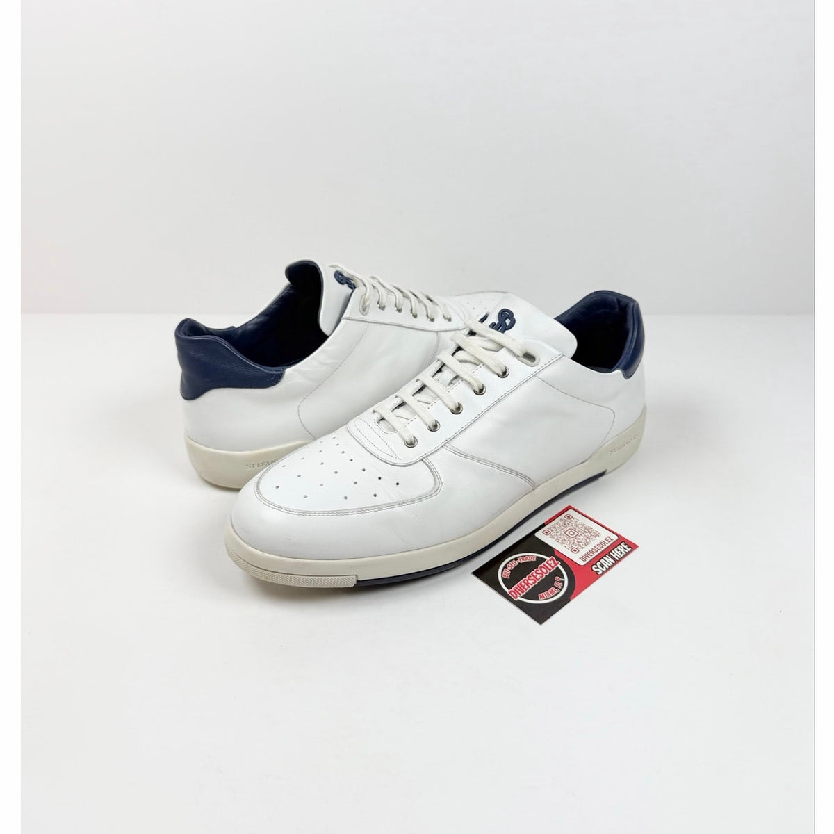 Size 9 - Stefano Ricci Leather Low Top