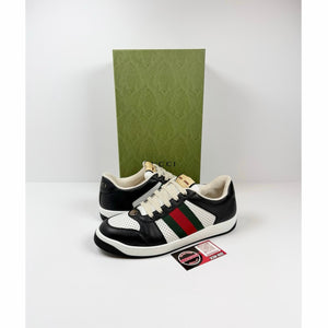 Size 8.5US - Gucci Screener Black White NEW