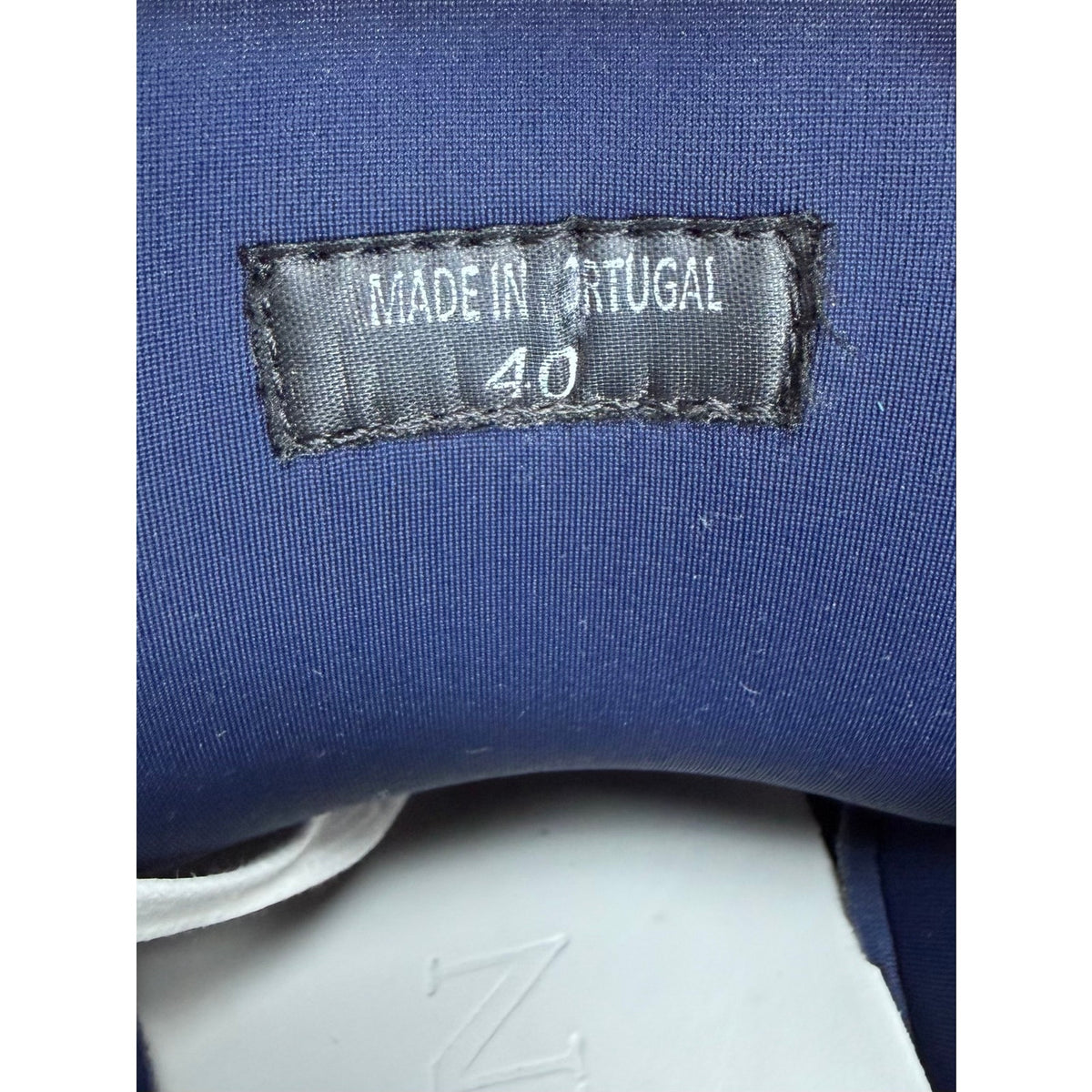 Size 40EU/7US - Lanvin Curb Blue Sneakers