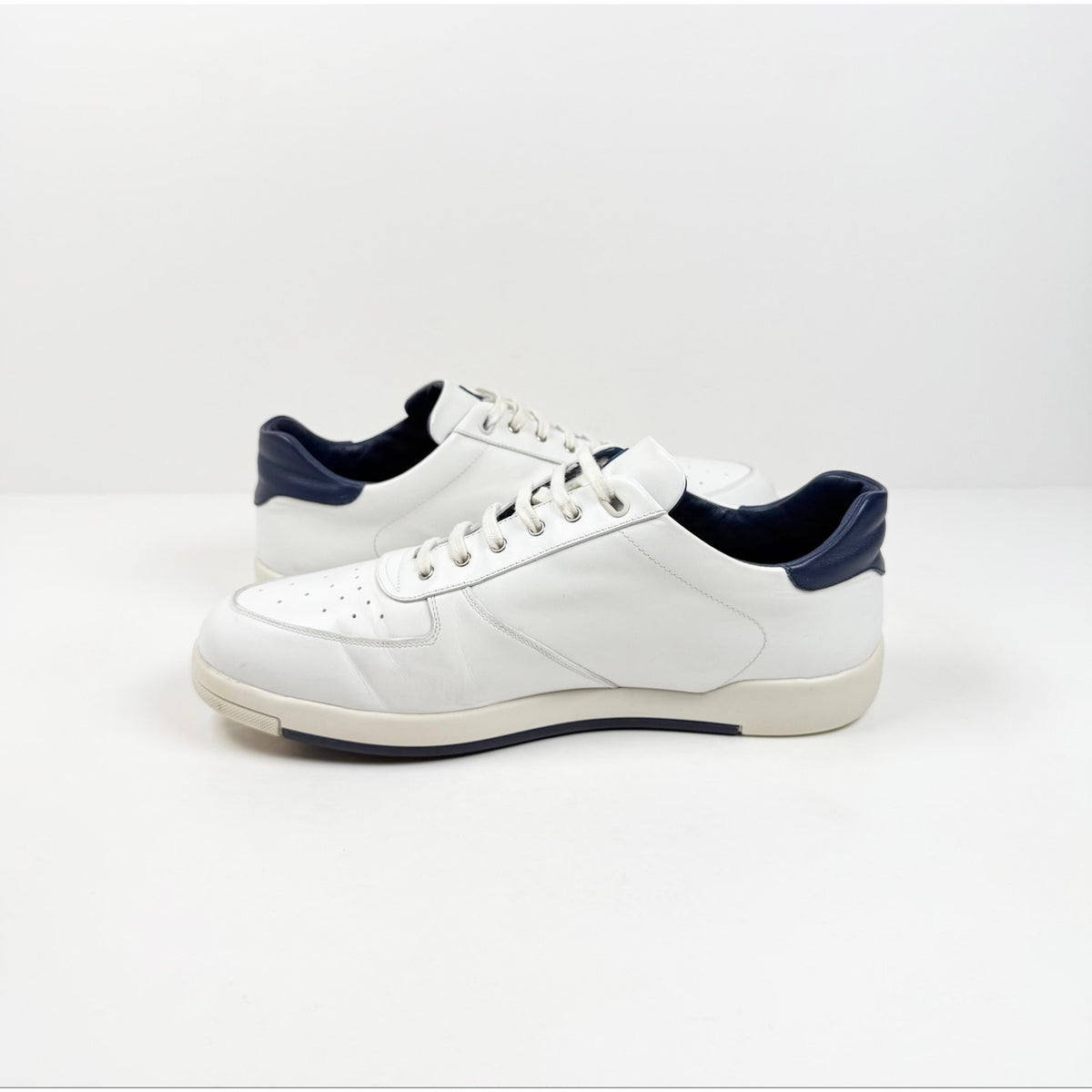 Size 9 - Stefano Ricci Leather Low Top