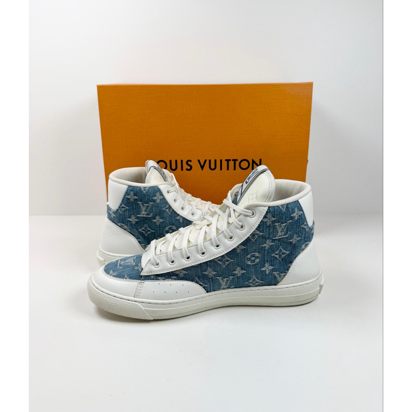 Size 9LV/10US - Louis Vuitton Charlie Denim High