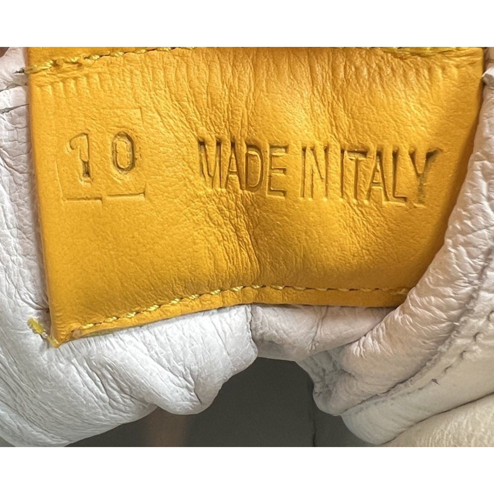 Size 10US - Rhude Yellow Rhecess Leather High NEW