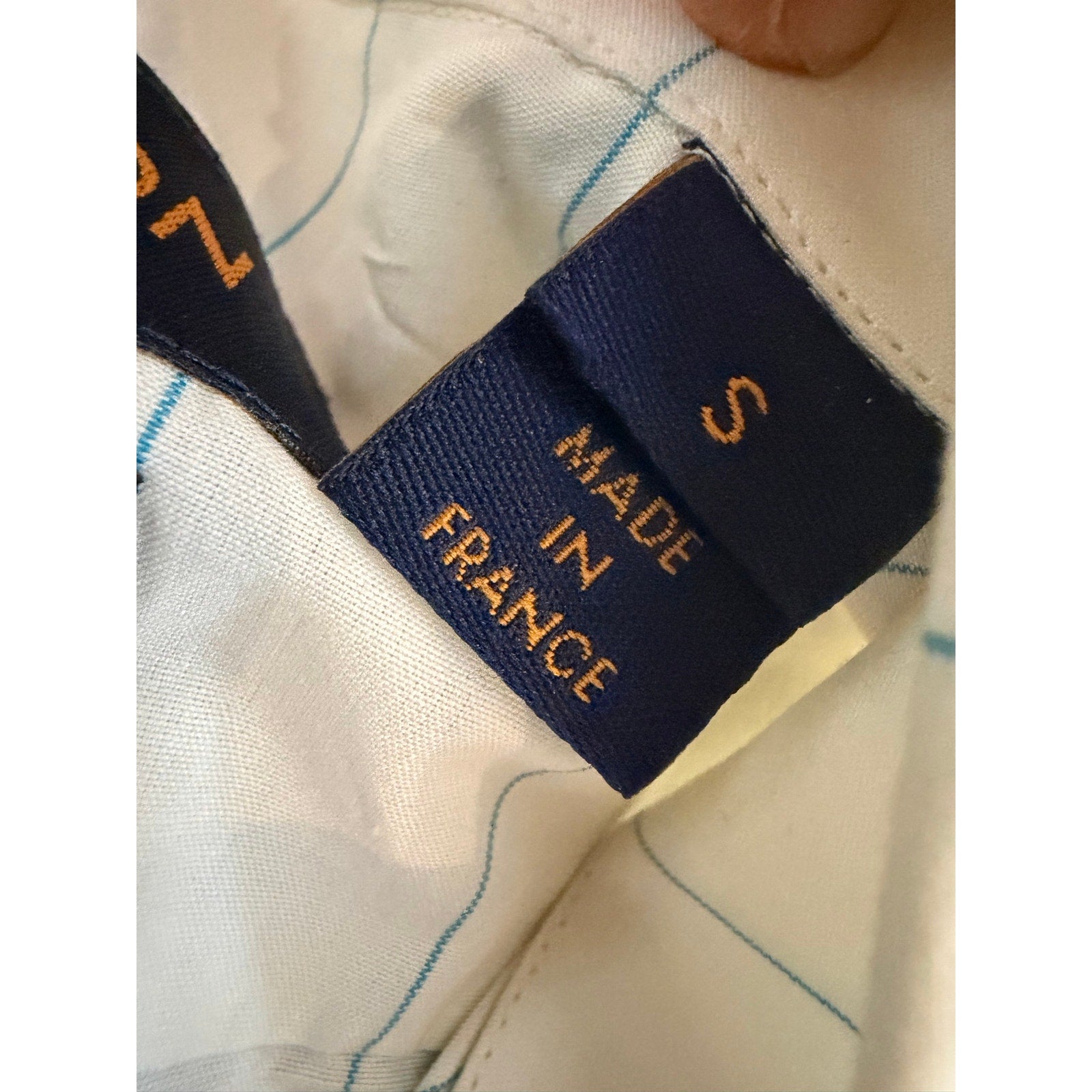 Size S - Louis Vuitton x Virgil Ink Monogram Shirt