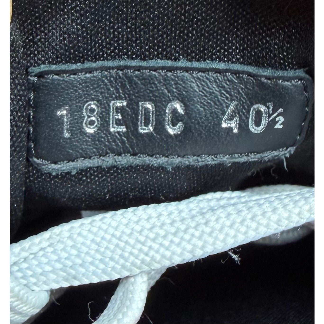 Size 7.5 - Dior Low Top Canvas Bee Sneakers