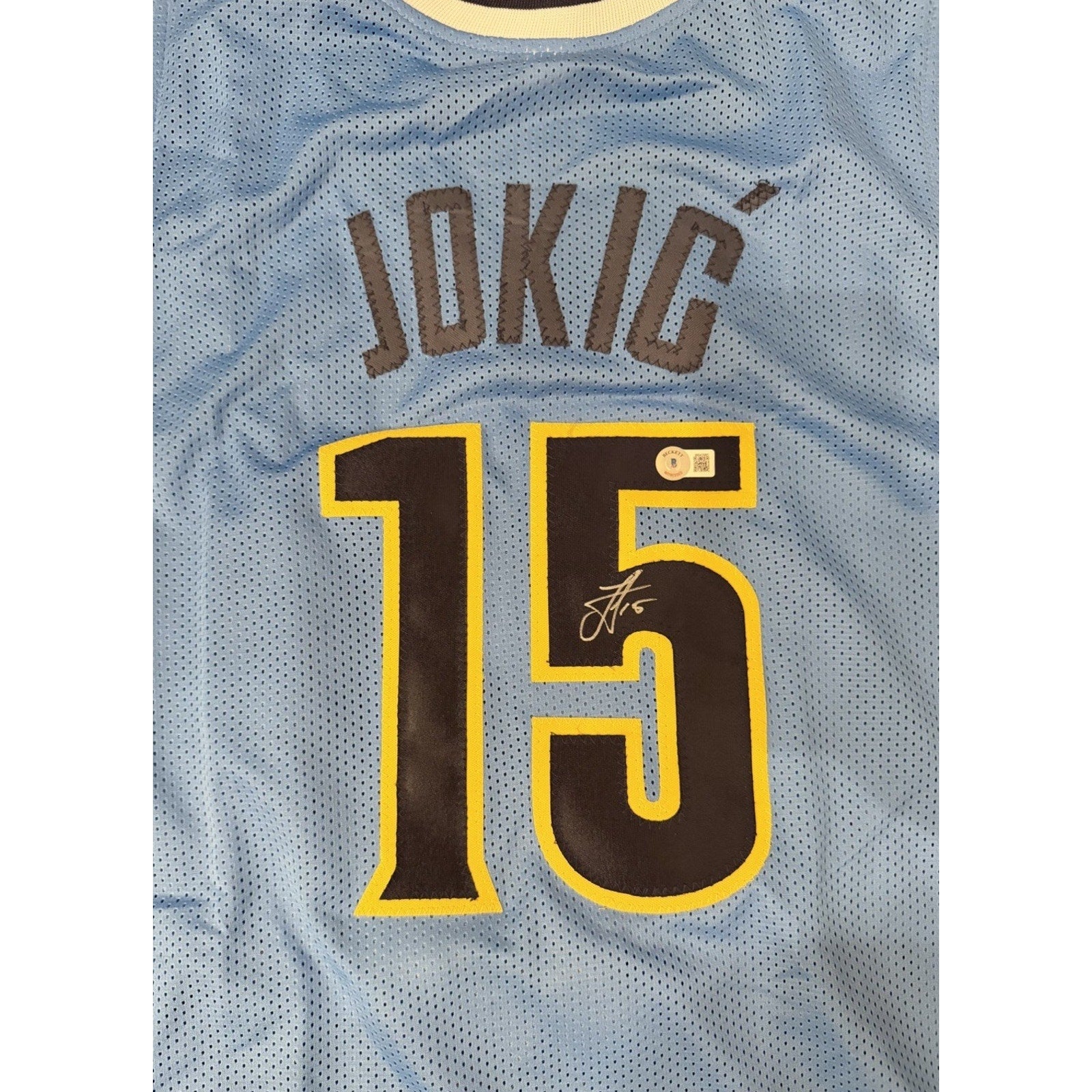 Nikola Jokic Signed Auto Denver Nuggets Jerse New/JSA Certified
