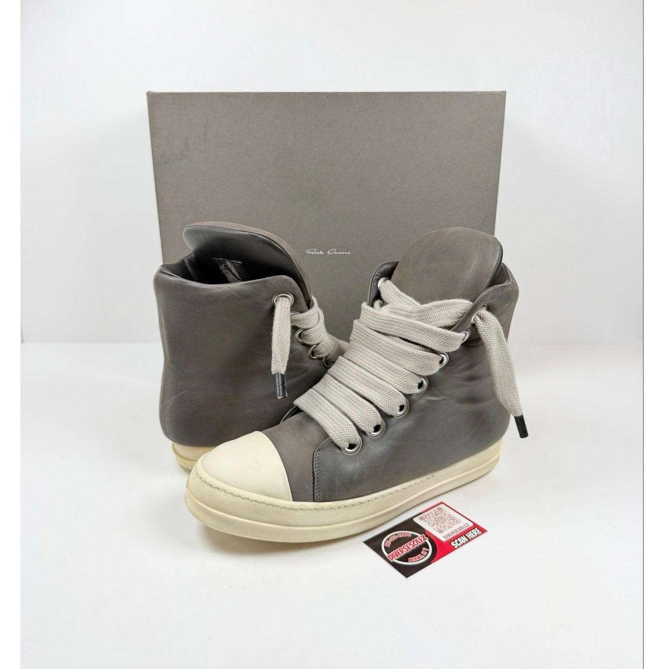 Size 10.5 - Rick Owens Mainline Jumbo Lace