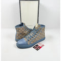Size 9US - Gucci Monogram Stars High Top