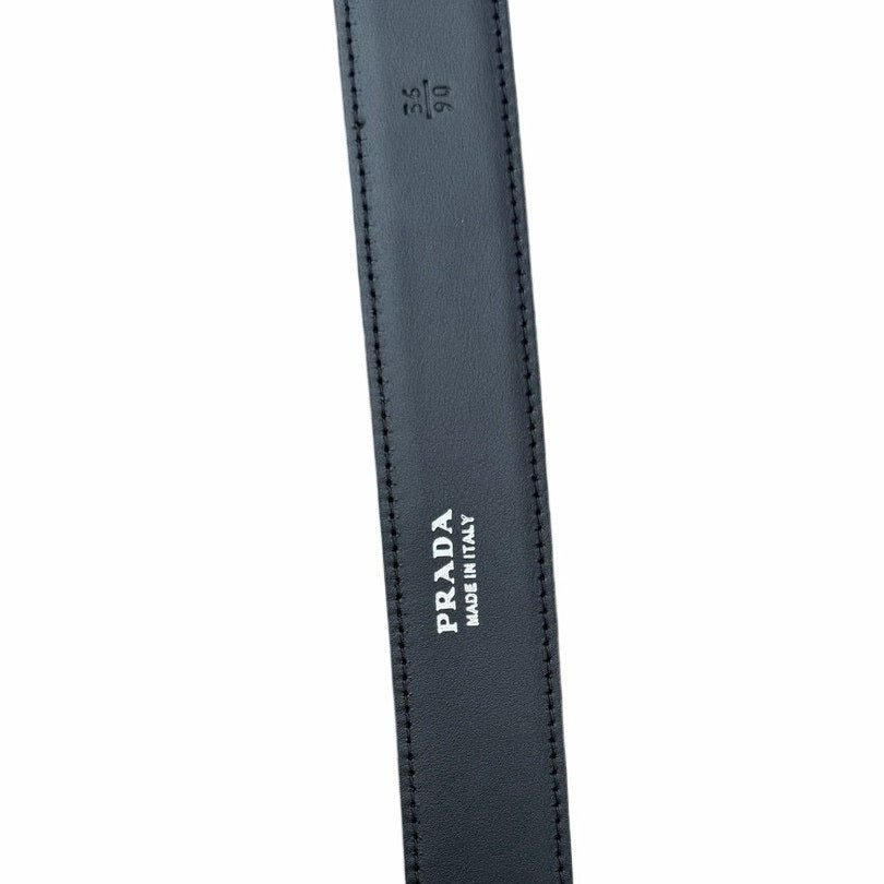 Prada Saffiano Leather Belt NEW Size 36/90