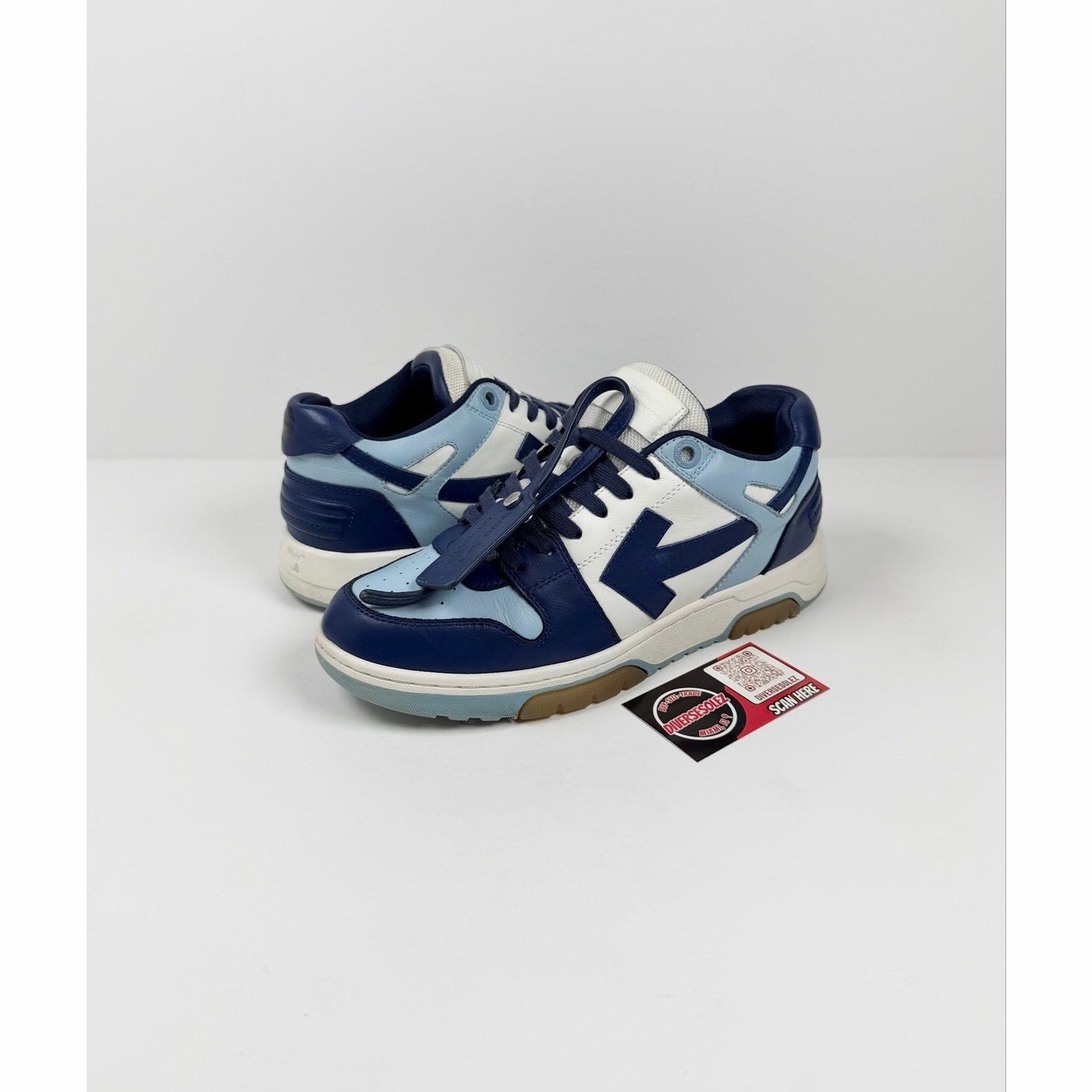 Size 41EU/8US - Off-White Out Of Office Blue