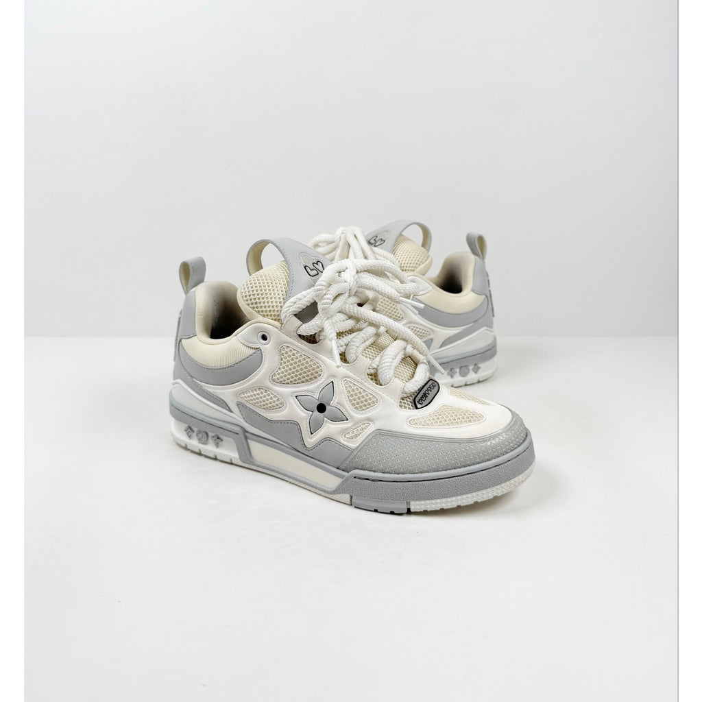 Size 7UK/8US - Louis Vuitton Skate White Grey