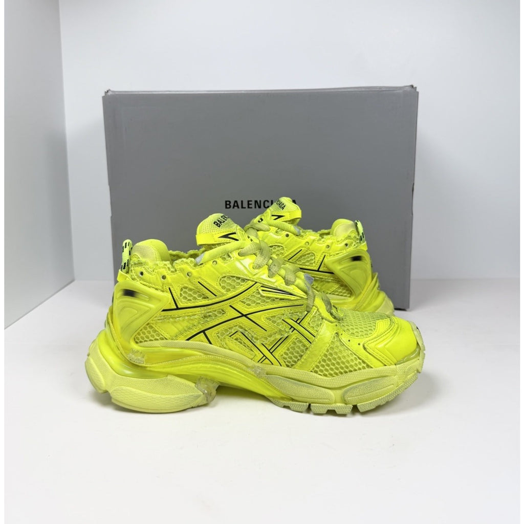 Size 37EU/7W - Balenciaga Runner Fluo Yellow NEW