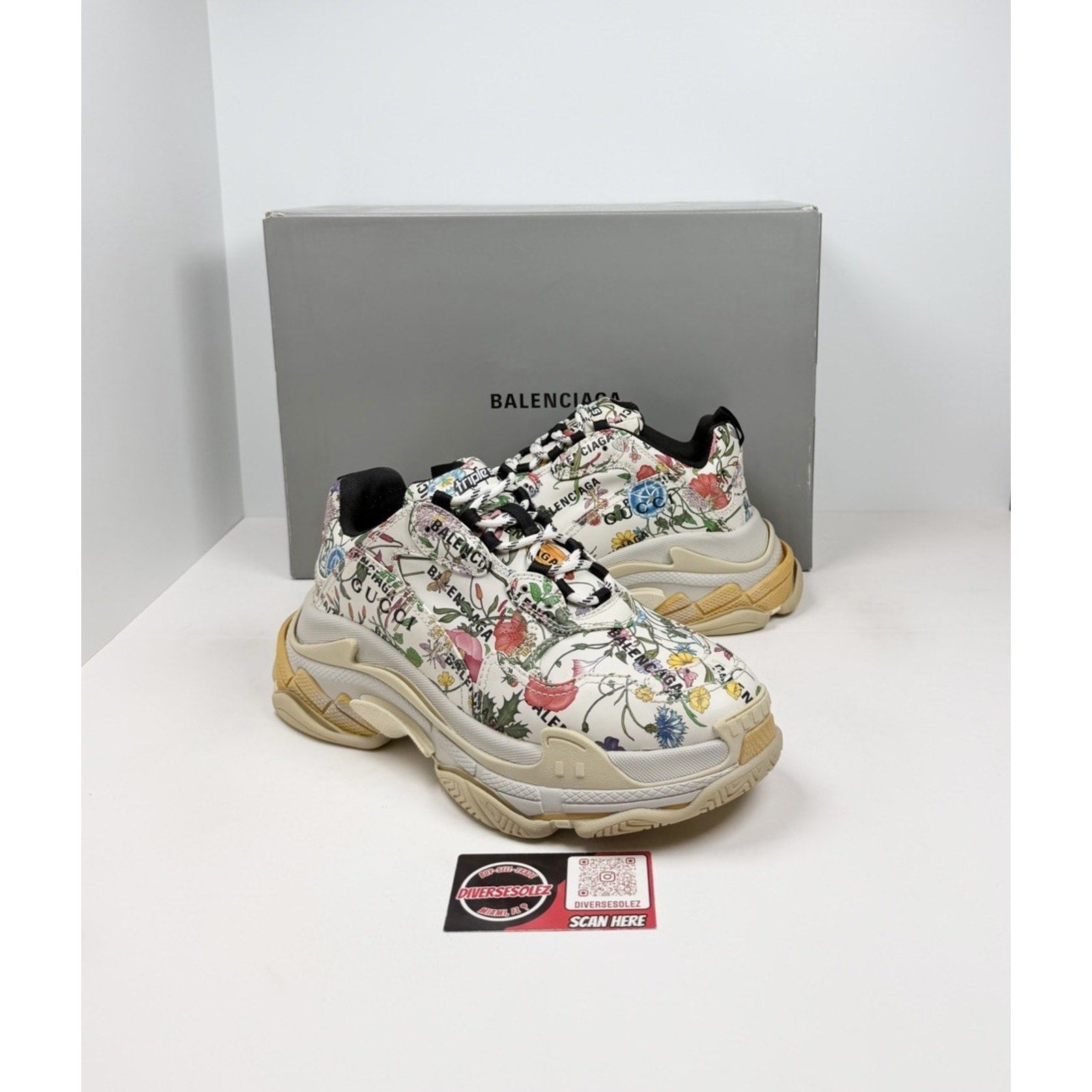 Size 41EU/8US - Gucci x Balenciaga Hacker Project Triple S