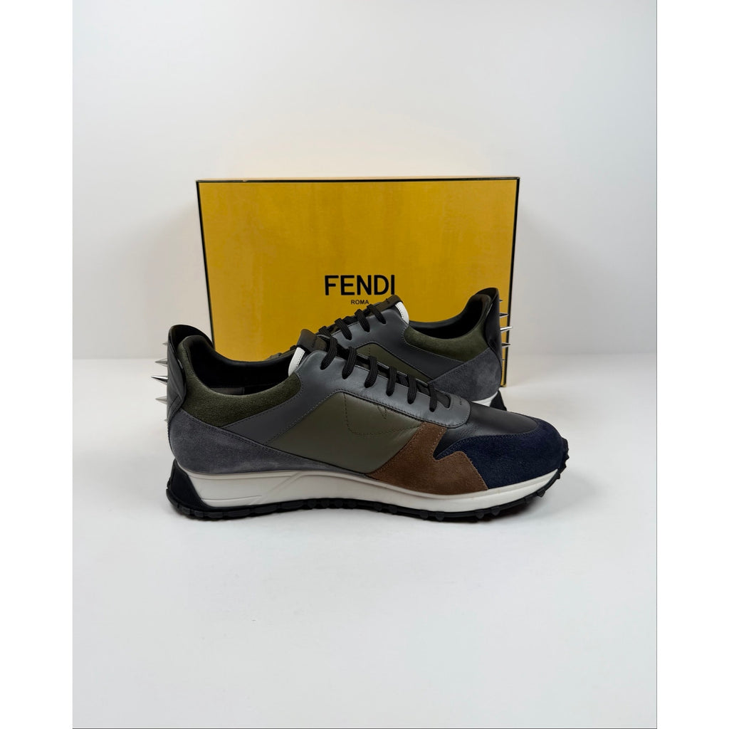 Size 10UK/11US - Fendi Monster Eyes Low Top