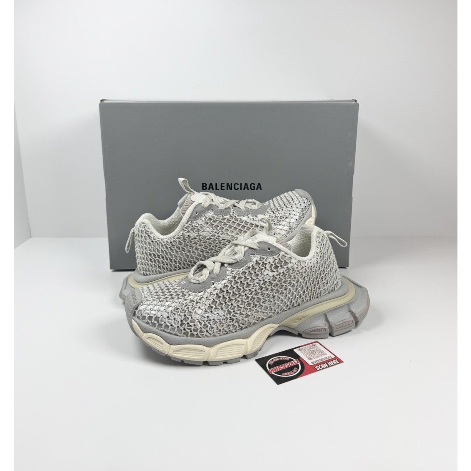 Size 41EU/8US - Balenciaga 3XL Fishnet NEW/RETAIL $1,650