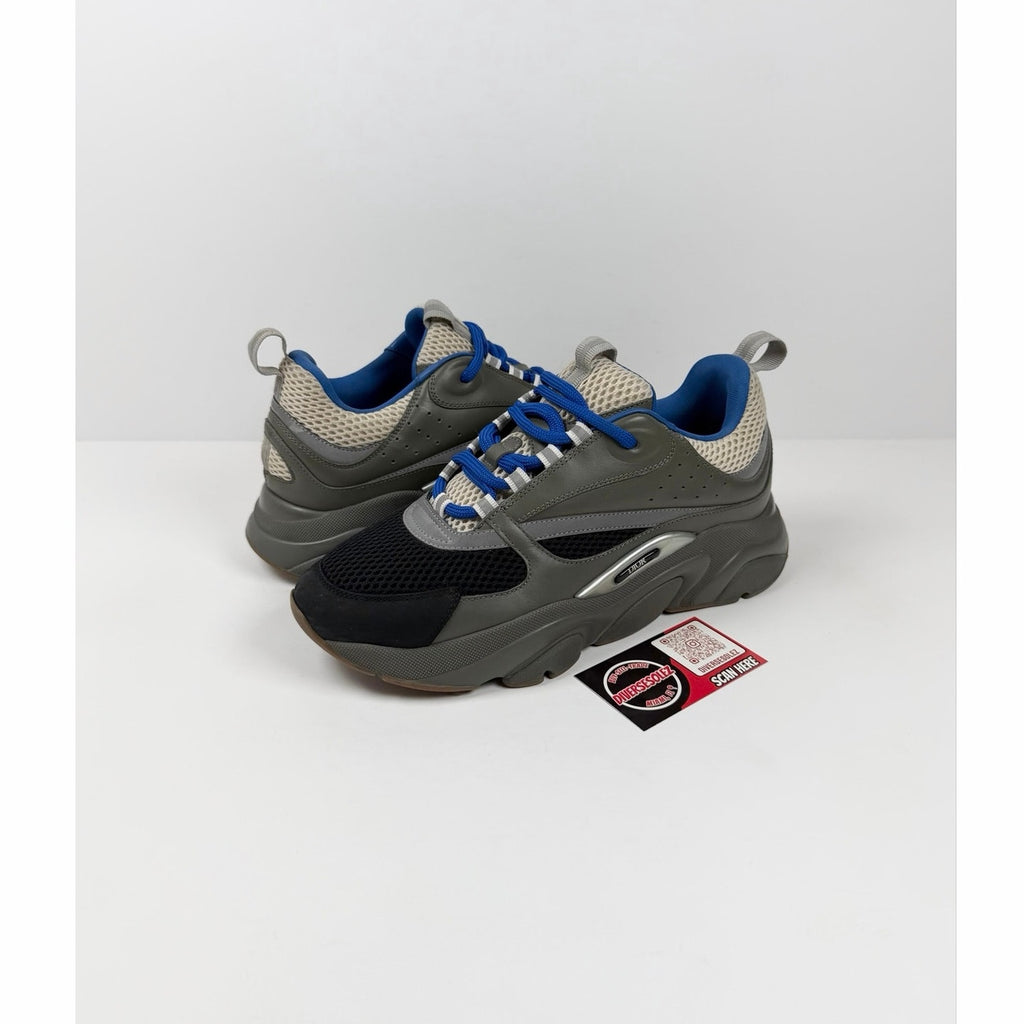Size 42EU/9US - Dior b22 Olive Blue Sneakers