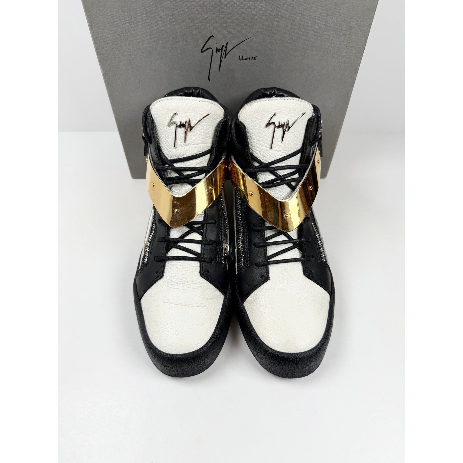 Size 44EU/11US - Giuseppe Zanotti V Strap High Top