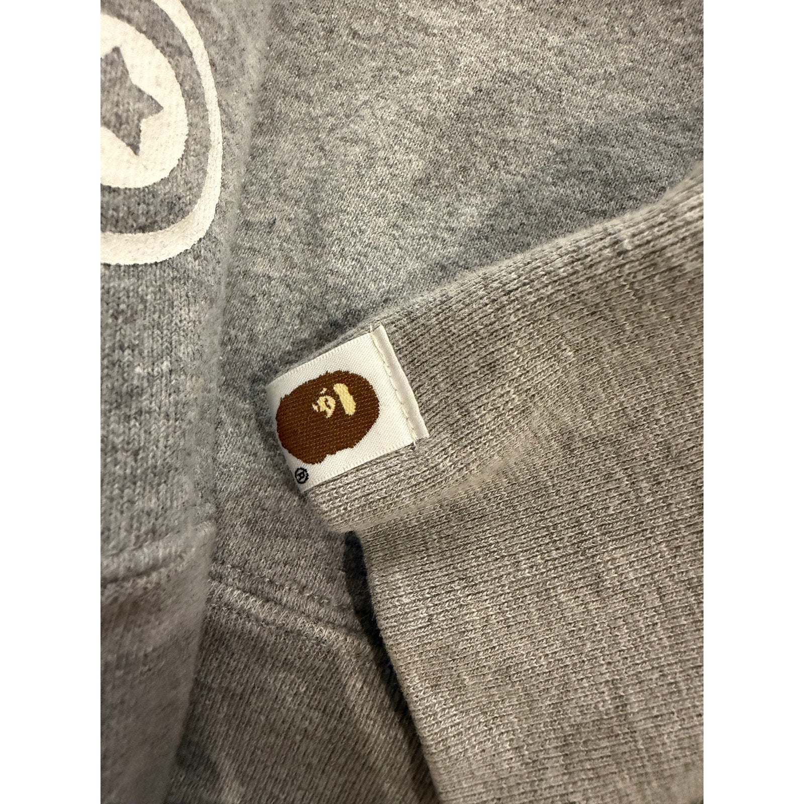 Size M - Bape Quarter Zip Pullover Hoodie