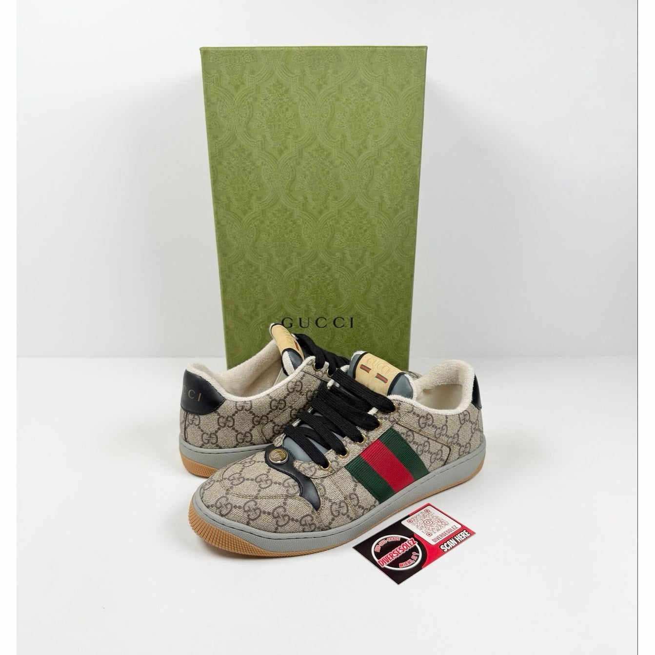 Size 6.5US - Gucci Screener GG Monogram NEW