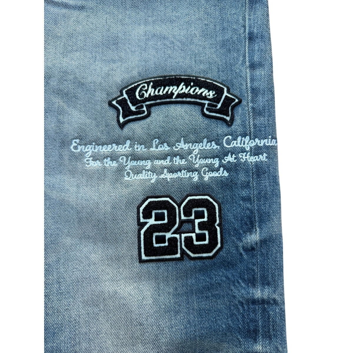 Size 34 - Amiri Straight Leg Logo Jeans