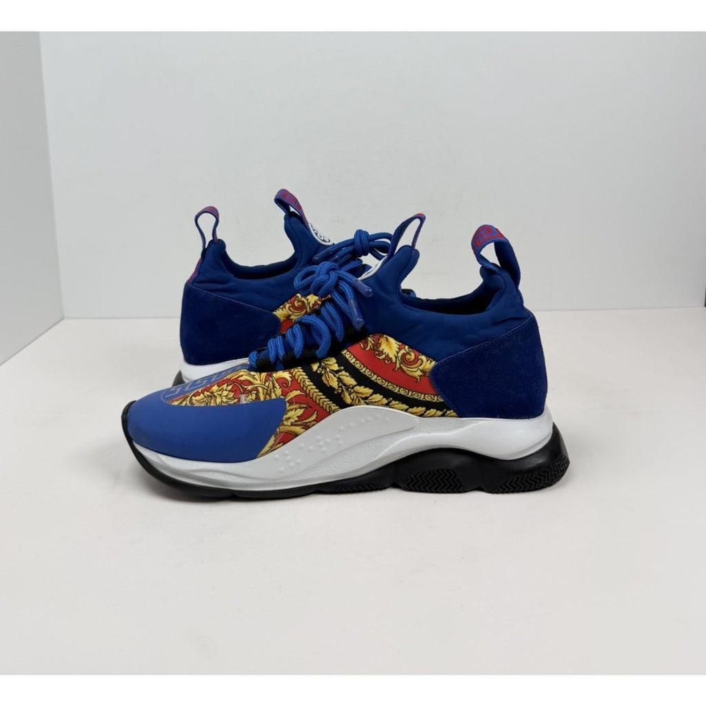 Size 40EU/7US - Versace Cross Chainer Blue