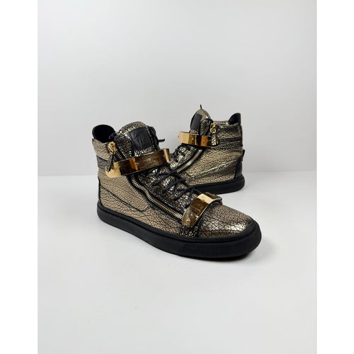Size 12 - Giuseppe Zanott Metallic High Top