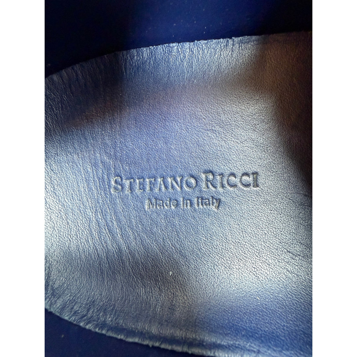 Size 9 - Stefano Ricci Leather Low Top